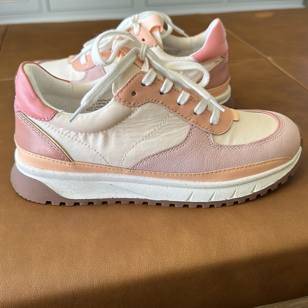 Madewell Pink and White Athletic Shoes